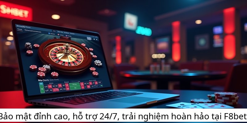 Bảo mật đỉnh cao, hỗ trợ 24/7, trải nghiệm hoàn hảo tại F8bet.