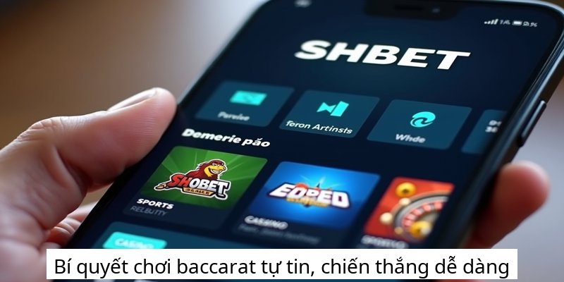 Bí quyết chơi baccarat tự tin, chiến thắng dễ dàng