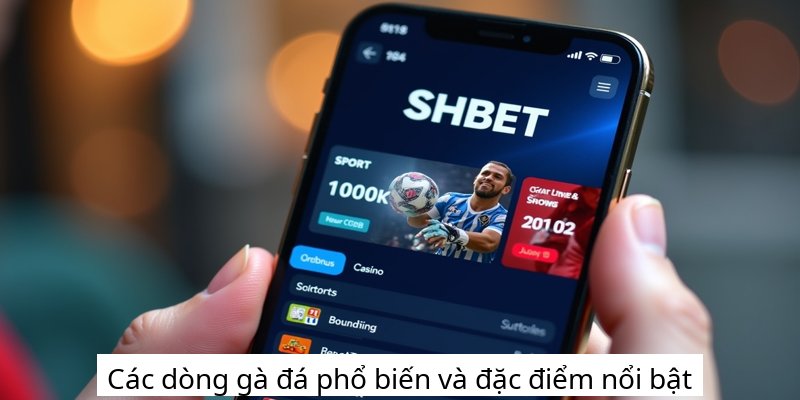 Các dòng gà đá phổ biến và đặc điểm nổi bật