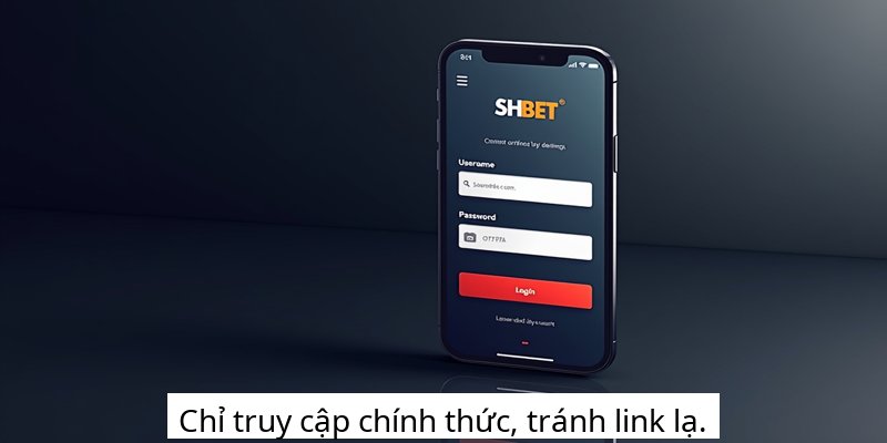 Chỉ truy cập chính thức, tránh link lạ.