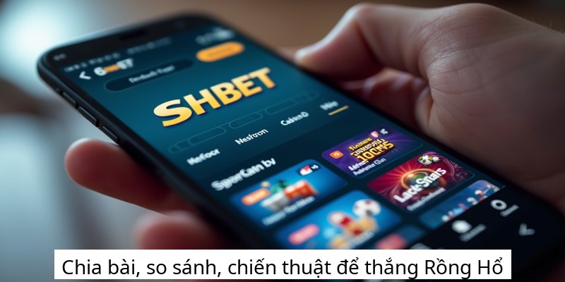 Chia bài, so sánh, chiến thuật để thắng Rồng Hổ