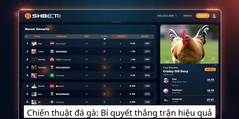Chiến thuật đá gà: Bí quyết thắng trận hiệu quả