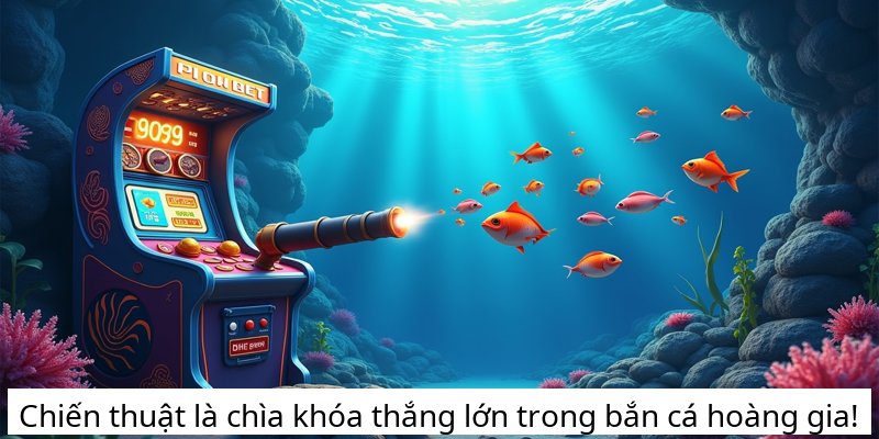 Chiến thuật là chìa khóa thắng lớn trong bắn cá hoàng gia!