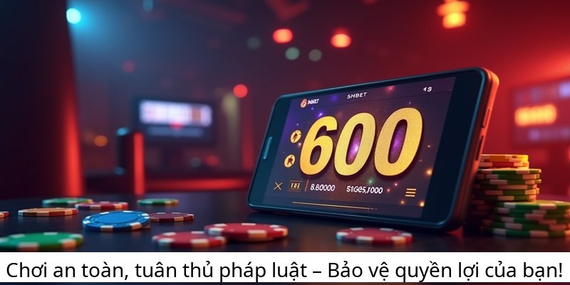 Chơi an toàn, tuân thủ pháp luật – Bảo vệ quyền lợi của bạn!