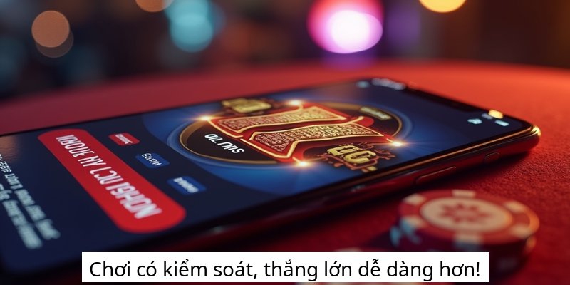 Chơi có kiểm soát, thắng lớn dễ dàng hơn!