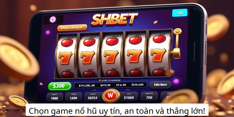 Chọn game nổ hũ uy tín, an toàn và thắng lớn!