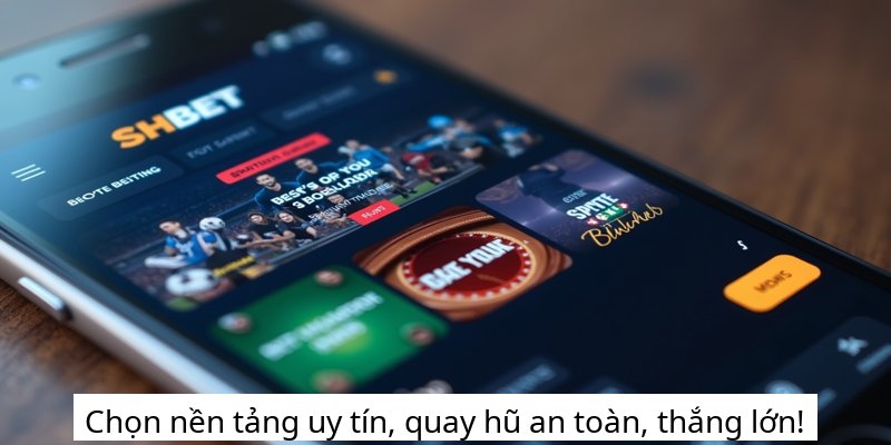 Chọn nền tảng uy tín, quay hũ an toàn, thắng lớn!