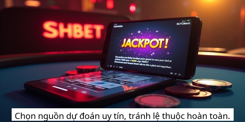 Chọn nguồn dự đoán uy tín, tránh lệ thuộc hoàn toàn.