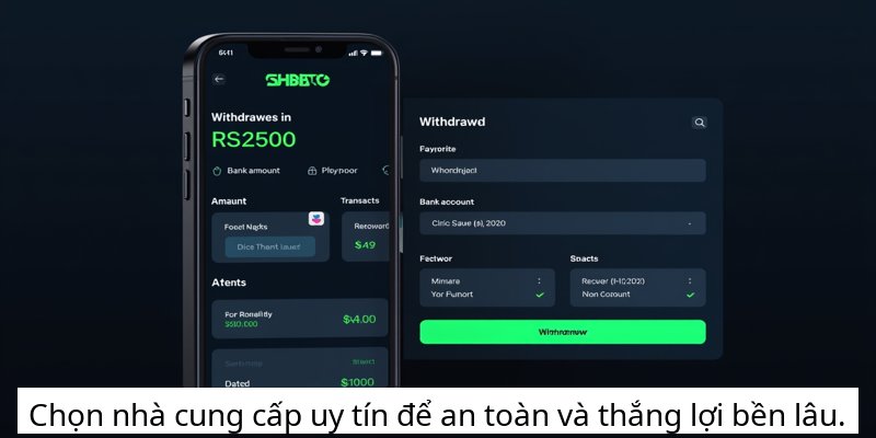 Chọn nhà cung cấp uy tín để an toàn và thắng lợi bền lâu.