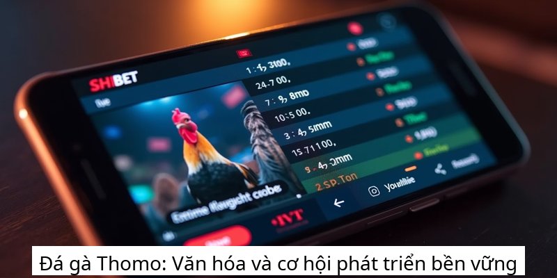 Đá gà Thomo: Văn hóa và cơ hội phát triển bền vững