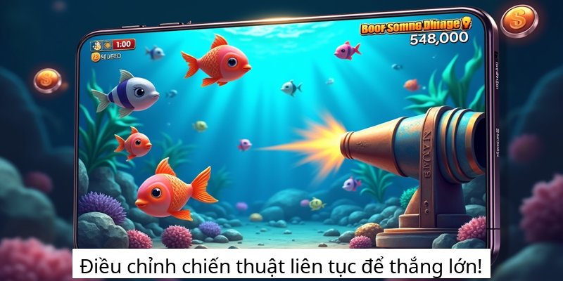Điều chỉnh chiến thuật liên tục để thắng lớn!