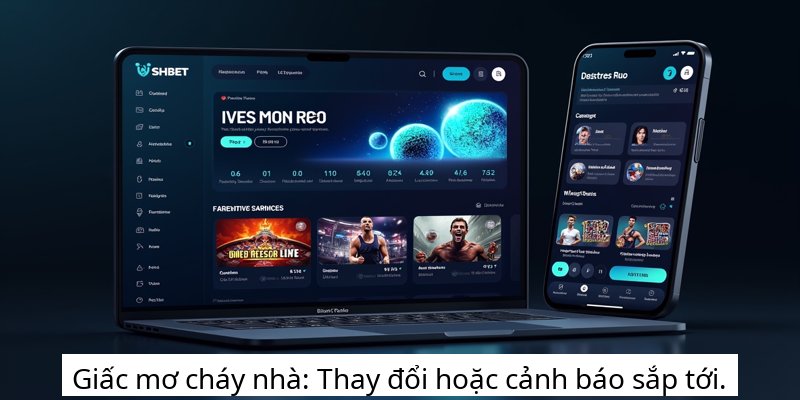 Giấc mơ cháy nhà: Thay đổi hoặc cảnh báo sắp tới.
