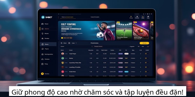 Giữ phong độ cao nhờ chăm sóc và tập luyện đều đặn!