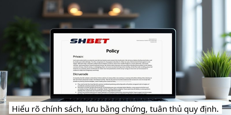 Hiểu rõ chính sách, lưu bằng chứng, tuân thủ quy định.