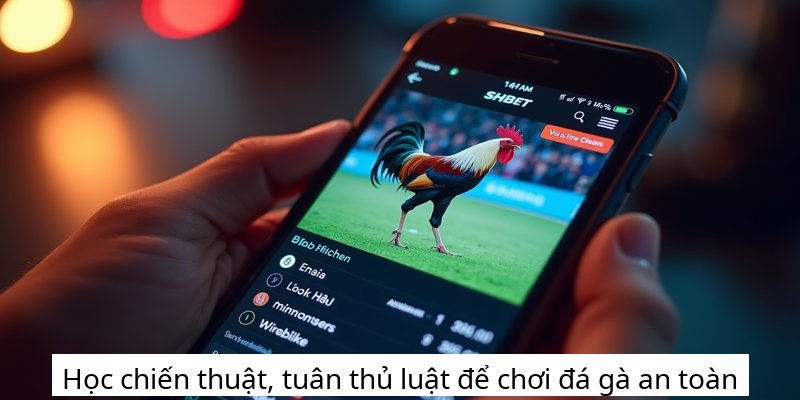 Học chiến thuật, tuân thủ luật để chơi đá gà an toàn