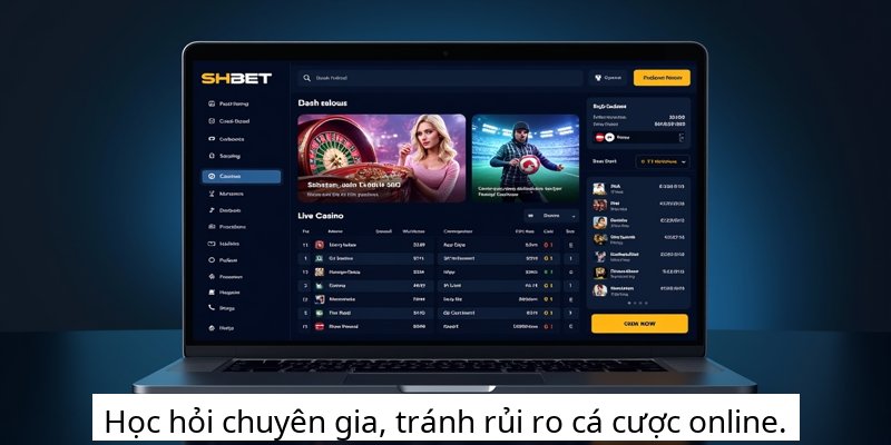 Học hỏi chuyên gia, tránh rủi ro cá cược online.