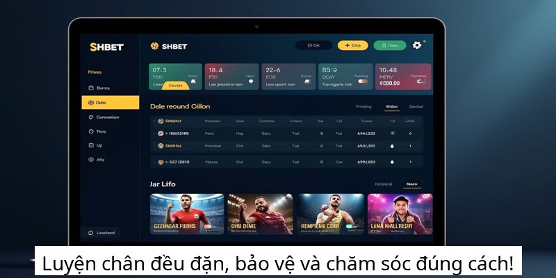 Luyện chân đều đặn, bảo vệ và chăm sóc đúng cách!
