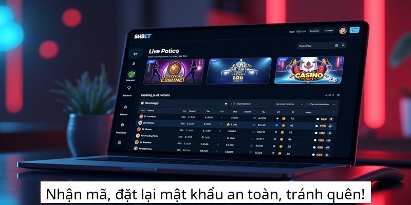 Nhận mã, đặt lại mật khẩu an toàn, tránh quên!