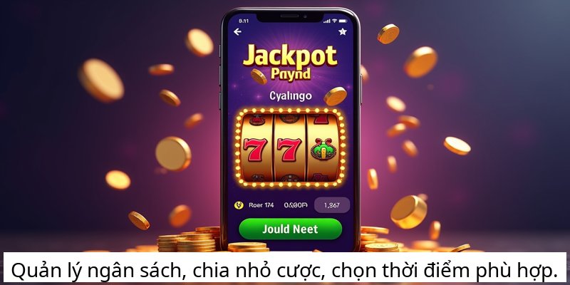 Quản lý ngân sách, chia nhỏ cược, chọn thời điểm phù hợp.