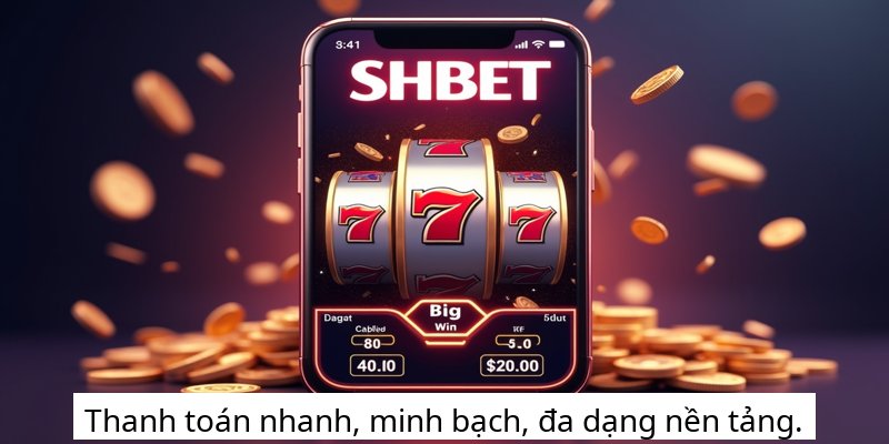 Thanh toán nhanh, minh bạch, đa dạng nền tảng.